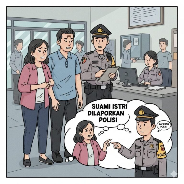 Pasutri di Serang-Banten laporkan Oknum Polisi ke Polsek Jawilan, Dugaan Penipuan