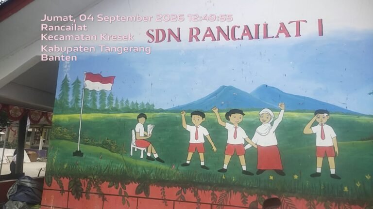 6 RUANG KELAS SDN RANCAILAT 1 KRESEK DIREHABILITASI, Dana APBN Rp778 Juta Untuk Kenyamanan 300 Siswa Saat KBM